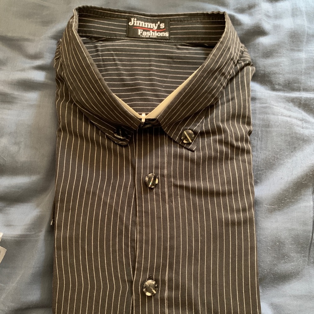 Custom Made in Thailand 3XL button up with all new buttons